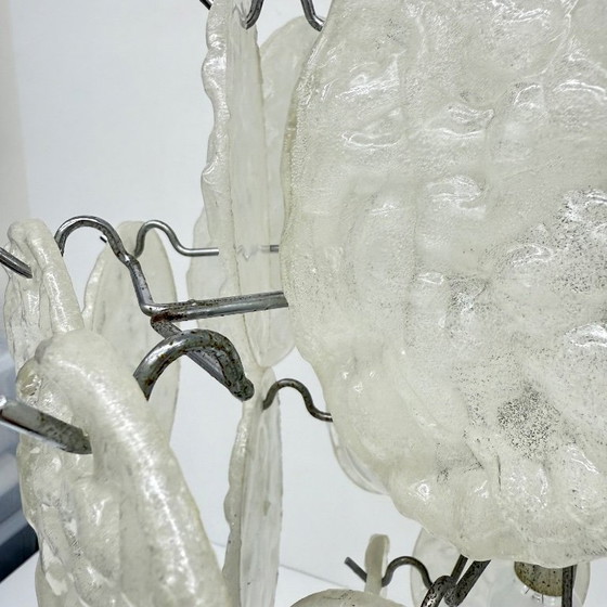 Image 1 of Mid-eeuwse kroonluchter met lucite schijven , 1970