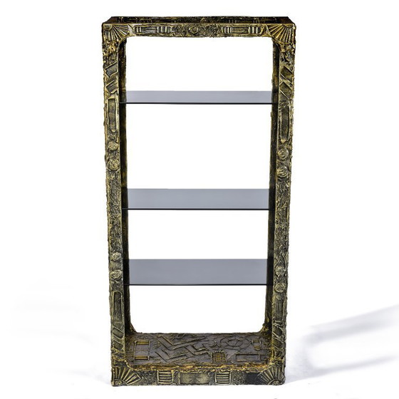 Image 1 of Adrian Pearsall per Craft Associates Scaffali espositivi brutalisti a torre