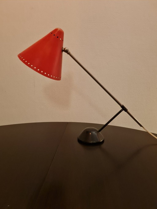 Artimeta M1 table lamp, Robin, F.H. Fiedeldij, 1956
