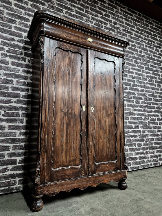 Image 1 of Armoire de bonne ancienne / Armoire à linge / Armoire / Commode