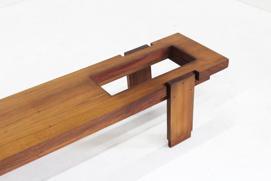 Image 1 of Vintage mid century bankje jaren 60 