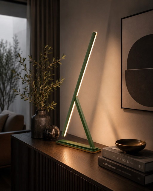 Lampe de table Achille vert olive