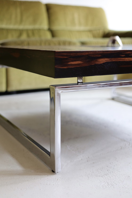 Image 1 of table basse en bois de Coromandel