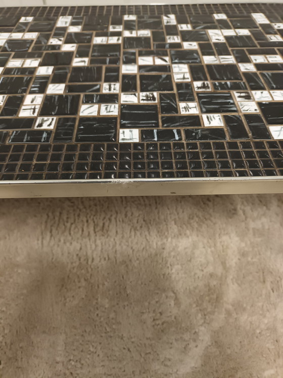Image 1 of Tavolino da caffè vintage con mosaici
