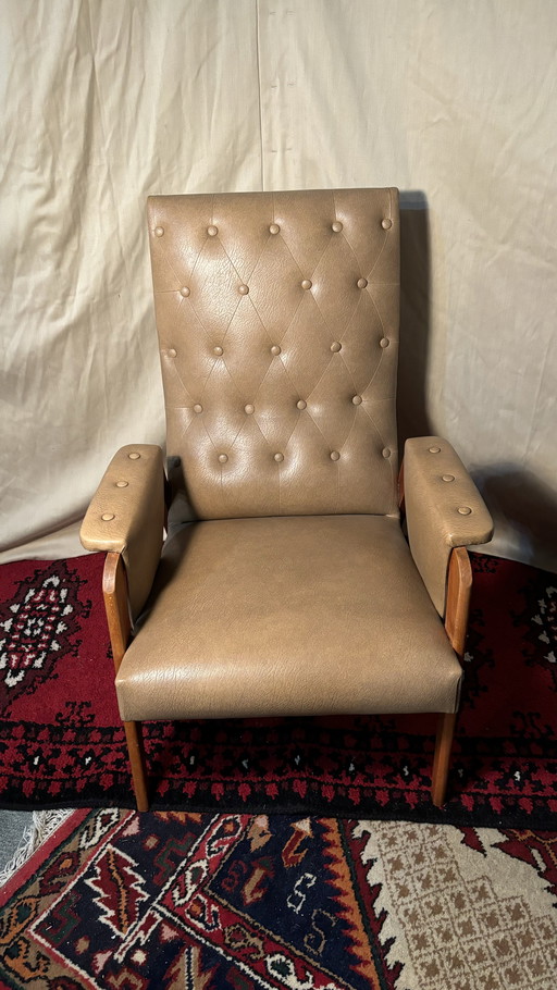 Deens design fauteuil uit het midden van de vorige eeuw