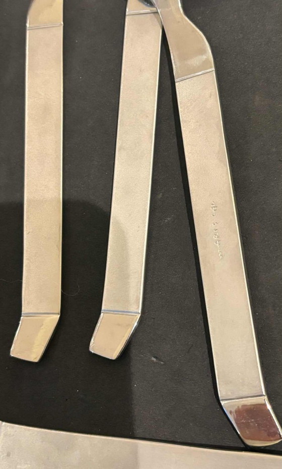 Image 1 of Couverts acier inoxydable design Javier Mariscal 20 pieces