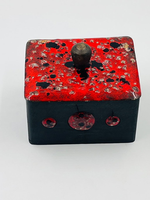 Caja de arte brutalista Esmaltes – decoratieve objecten, Copper, Wood (photo 2 of 13)