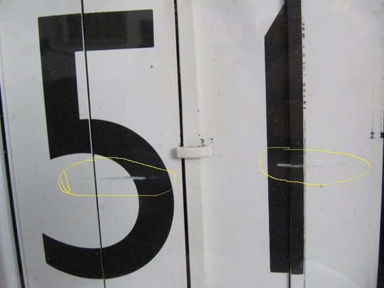 Image 1 of Cifra stationsklok klok Gino Valle  Solari Udine