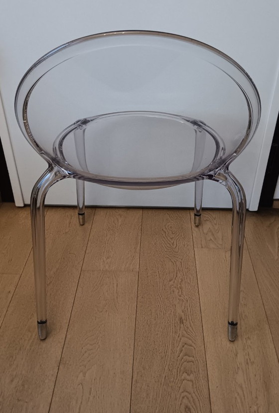 Image 1 of Lot de 4 chaises LOOP transparentes - Cédric Ragot pour Roche Bobois