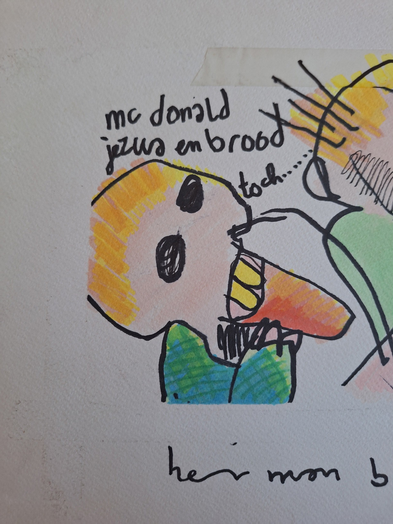 Herman Brood tekening
