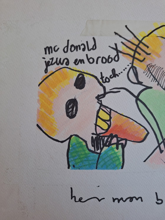 Image 1 of Dibujo de Herman Brood