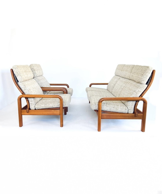 Image 1 of Vintage Danish seating area, HS Design, 1980s