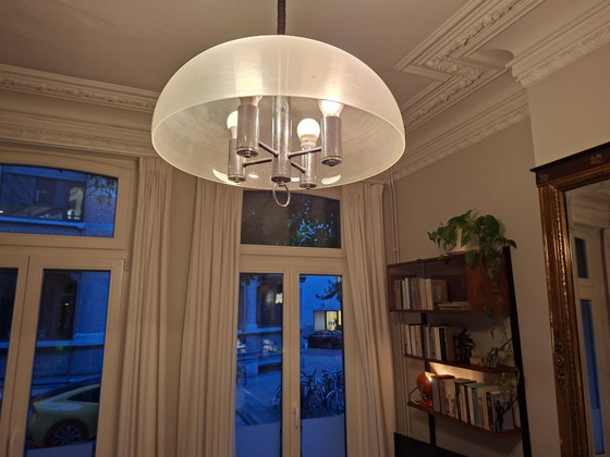 Guzzini ceiling lamp – Ceiling lights, Chrome, Plexiglass (photo 6 of 13)