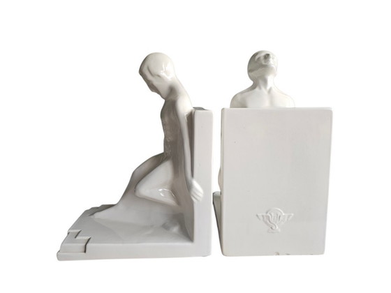 Image 1 of Ceramiche Schoonhoven - Art Déco - Design di Godefridus Boonekamp - Segno cieco - anni '30