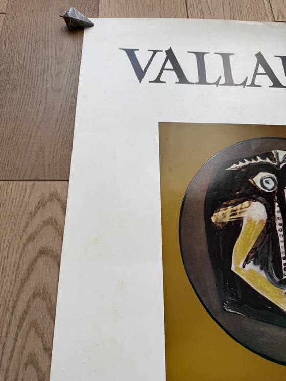 Image 1 of Picasso affiche originale 1972 Céramique Vallauris biennale Capron 