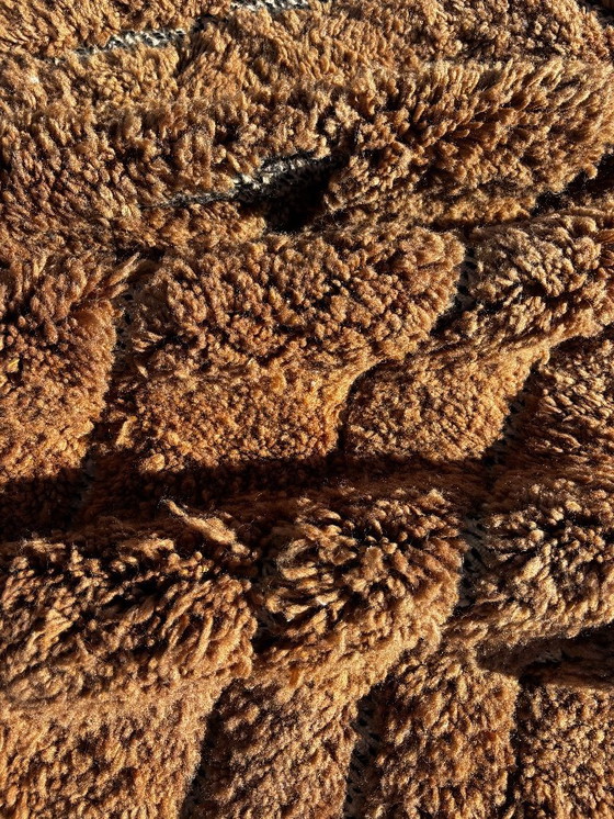 Image 1 of Tappeto berbero marocchino moderno di lusso in lana 200x300 cm - Tappeto berbero per soggiorno