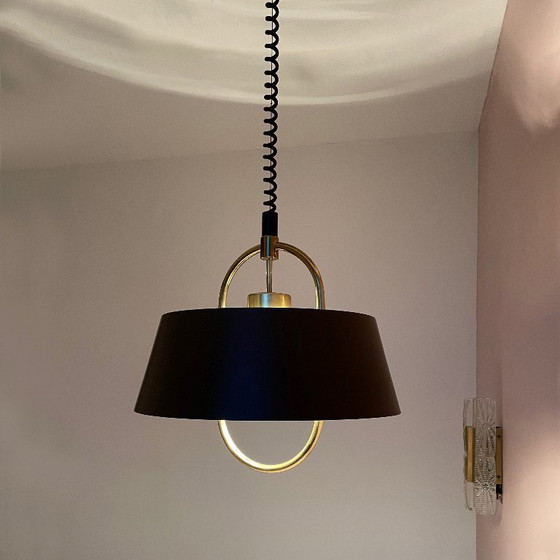 Image 1 of Lampada a sospensione vintage Hercules di Jo Hammerborg di Jo Hammerborg per Fog e Mørup, 1960