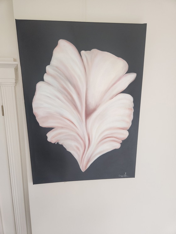 Image 1 of Dipinto ad olio originale "Rosa Primaverile" – Enrica Ciffo (2023) + Certificato