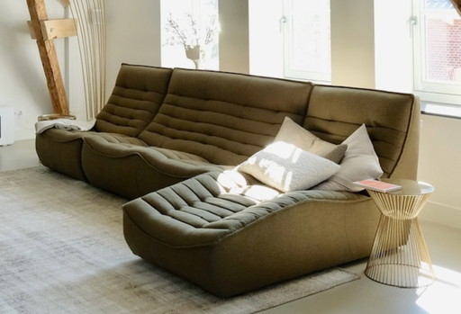 Ensemble 3 pièces Calia Italia tissu Fox Trot Alimini Verde