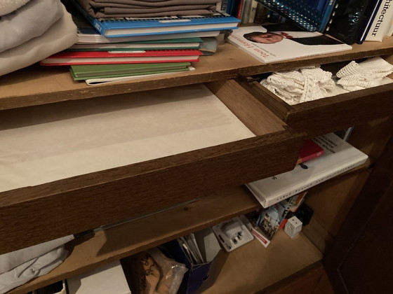 Image 1 of French oak cabinet from around 1920
