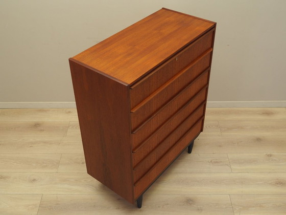 Image 1 of Cassettiera in teak, design danese, anni '70, prodotto in Danimarca