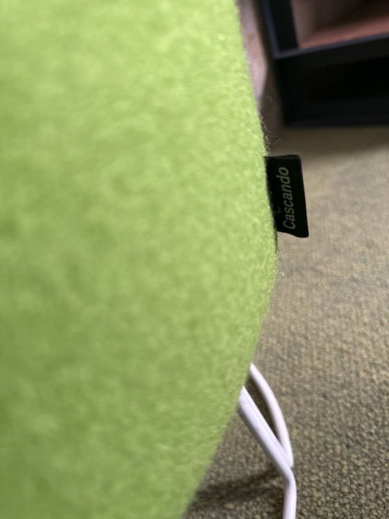 Pouf Cascando, Poggiapiedi e pouf, Metallo, Tessile, Verde (foto 4 di 5)