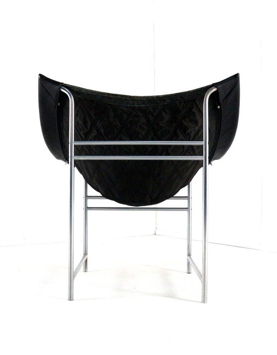 Image 1 of Set of 2 Gerard van den Berg Montis Swing armchairs chairs vintage