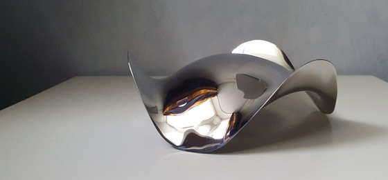 Image 1 of Georg Jensen COBRA Designschale, Edelstahl