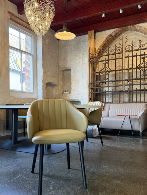 Sedie da pranzo Leolux Baani (4) NW €6380,-