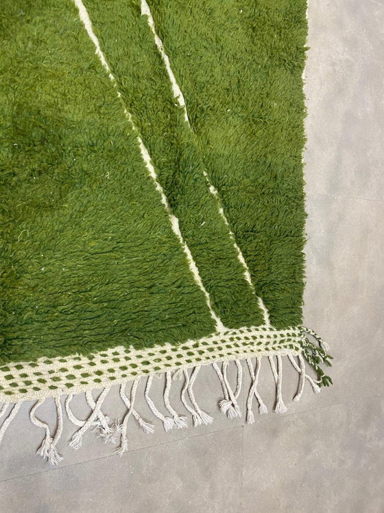 Green Rug Moroccan 200/300 – Tapis, Wool (photo 7 of 8)