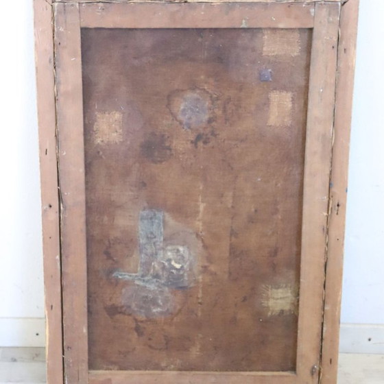 Image 1 of Antique Still Life Painting, Oil on Canvas, Italy 19th Century