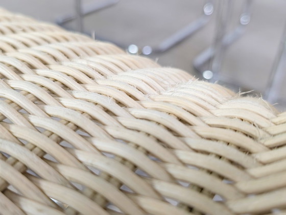 Image 1 of Set van 6 originele Tecta D41 cantileverstoelen in Bauhaus-stijl met een elegant design.