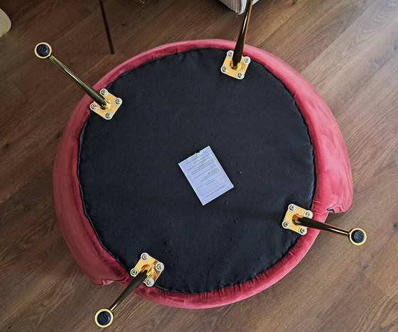 Image 1 of Sillón de terciopelo Eichholtz Trapezium