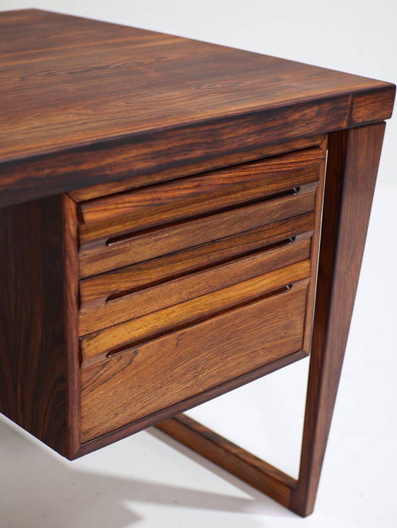 Image 1 of Scrivania bifacciale Kai Kristiansen 70 FM Furniture in palissandro