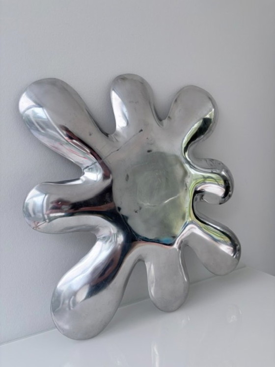 Ciotola Scultorea in Alluminio – Design Organico Space Age – Ciotole, Aluminium (photo 12 of 17)