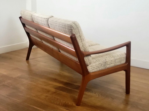 Vintage Senator 3 zits bank van Ole Wanscher voor Cado