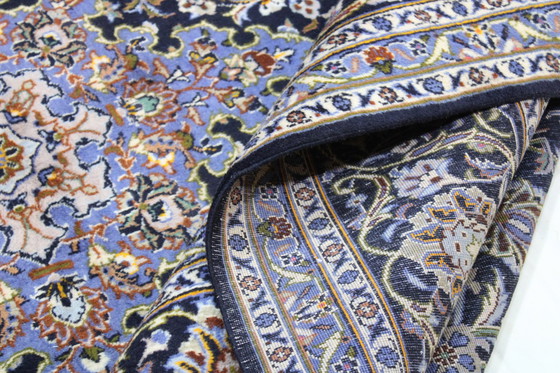 Image 1 of Original Handgeknüpfter Perserteppich Keshan 396 X 300 Cm Sehr Top Zustand Fein