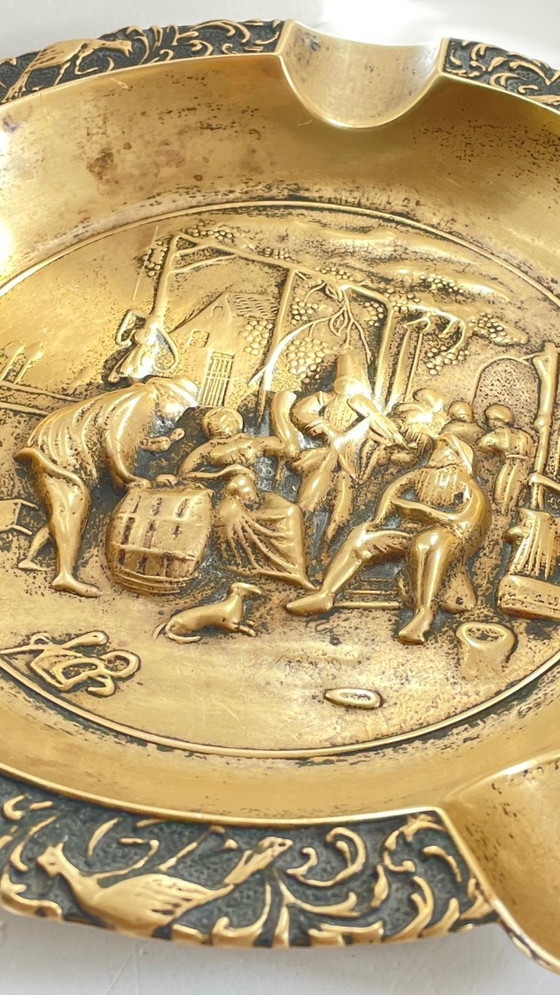 Image 1 of Posacenere vintage in ottone massiccio