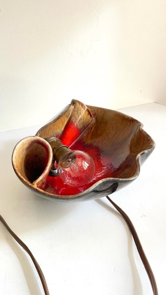 Vintage Vallauris Seashell Lamp – Vallauris France, Table lamps, Ceramic (photo 33 of 37)