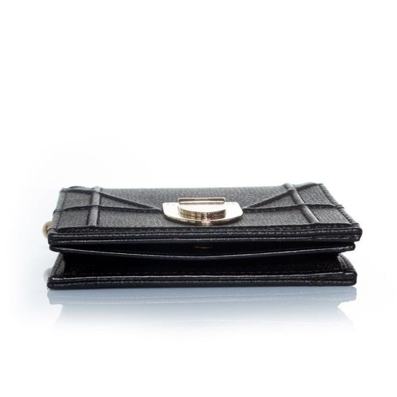 Image 1 of Dior, Diorama Folio wallet in black