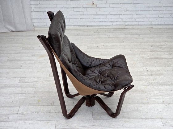 Image 1 of 1970s, Norwegian design by Jim Myrstad, loungechair, model "Viking".