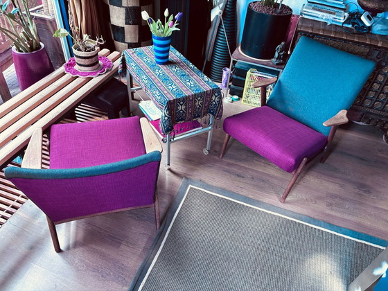 Image 1 of Vintage chairs 40s/50s Louis v. Teeffelen