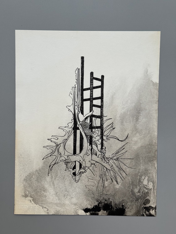 Image 1 of Eugene Eechaut (1928-2019) - Wreck and Relic (Diptych) 1973