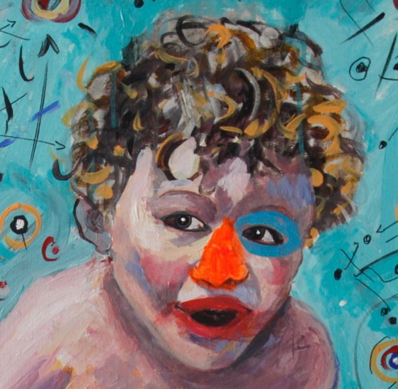 Image 1 of Ramón Gieling - 'Secret signs' – Acrylic on canvas