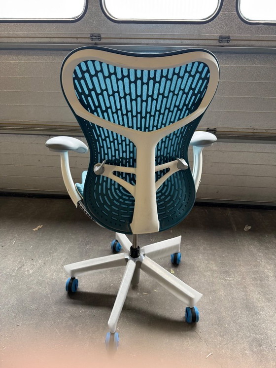Image 1 of Herman Miller Mirra 2 Butterfly Blue polished refurbished