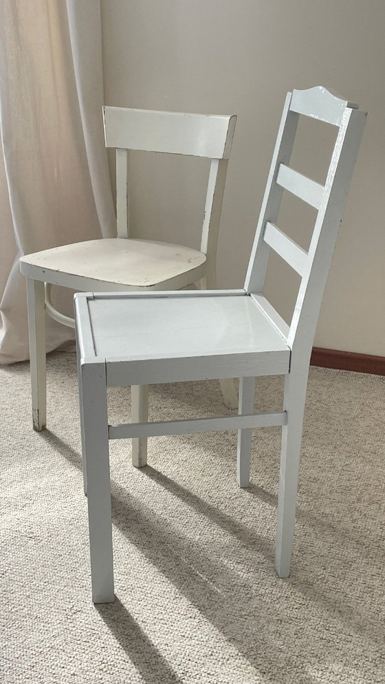 Image 1 of Coppia di sedie da bistrot vintage