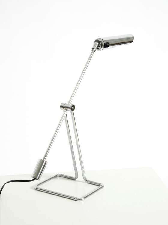 Image 1 of Tischleuchte aus verchromtem Metall aus den 1980er Jahren von Abo Randers für IKEA