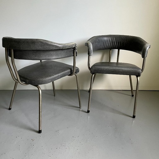Bauhaus Style Chairs for Renovation, 1980s