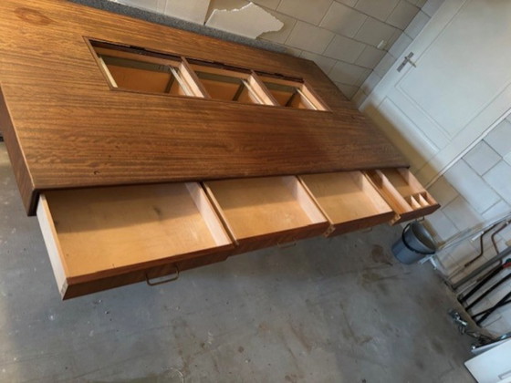 Image 1 of Grand et rare bureau de direction vintage conçu par Clausen & Maerus pour Eden (Norvège), 1960