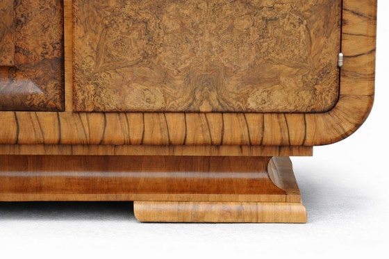 Origineel art-deco dressoir, van J. Halabala voor UP Závody, walnoothout, Tsjechië, jaren 1920 – Wood (photo 11 of 16)